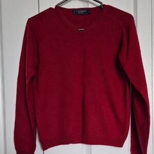 Lochmere Cashmere V Neck Sweater